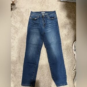 STS Blue Dark Wash Straight Leg Jeans